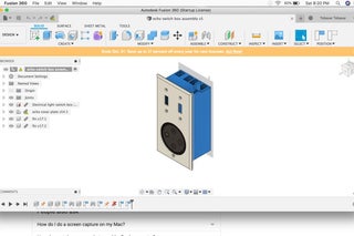 Smart Assistant Flush Mount Light Switch Box Assembly Echo