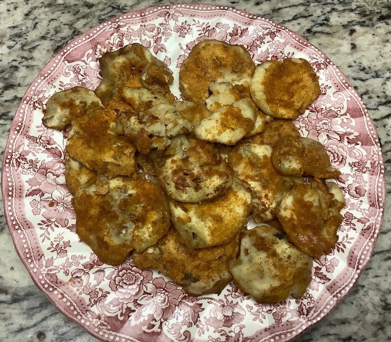 Southern Fried Eggplant the Healthy Way 6 Steps Instructables