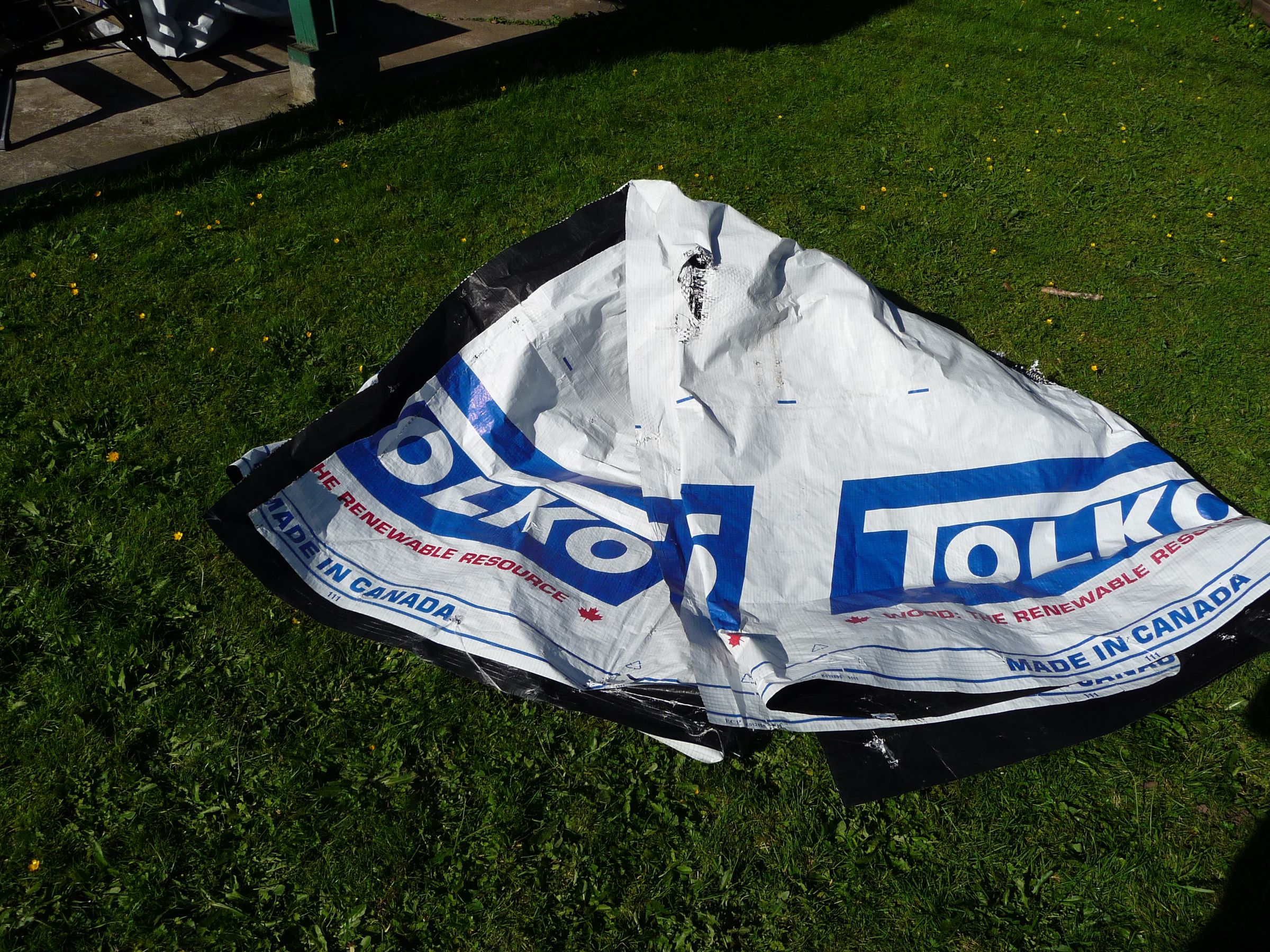 Free-cycled Tarping