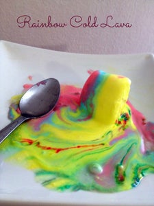 Rainbow Ice Cream Cake