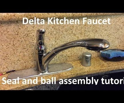 Tutorial: Delta Kitchen Faucet Seal and Ball Assembly Replacement