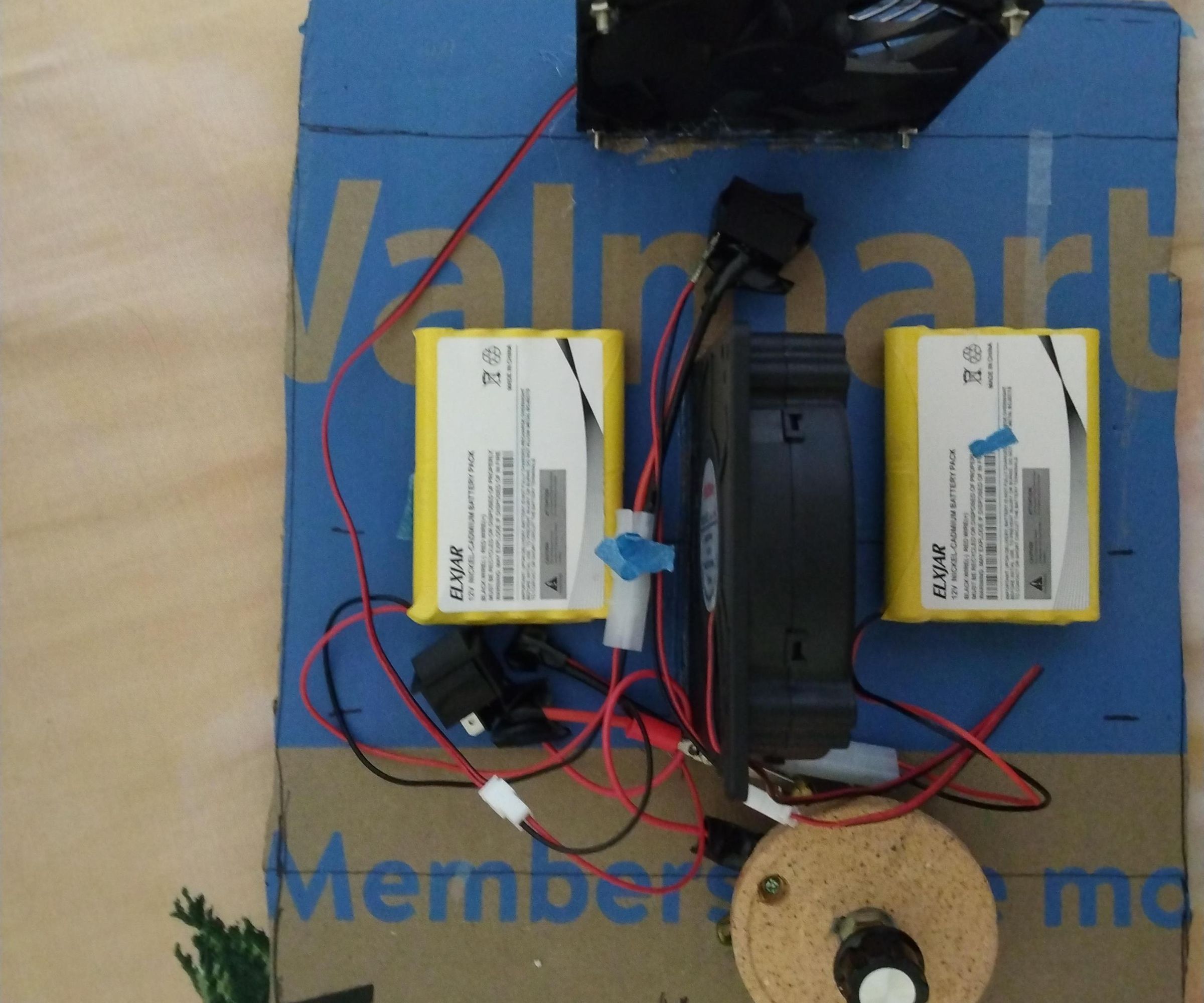 Rechargeable Battery-Powered Hovercraft V1