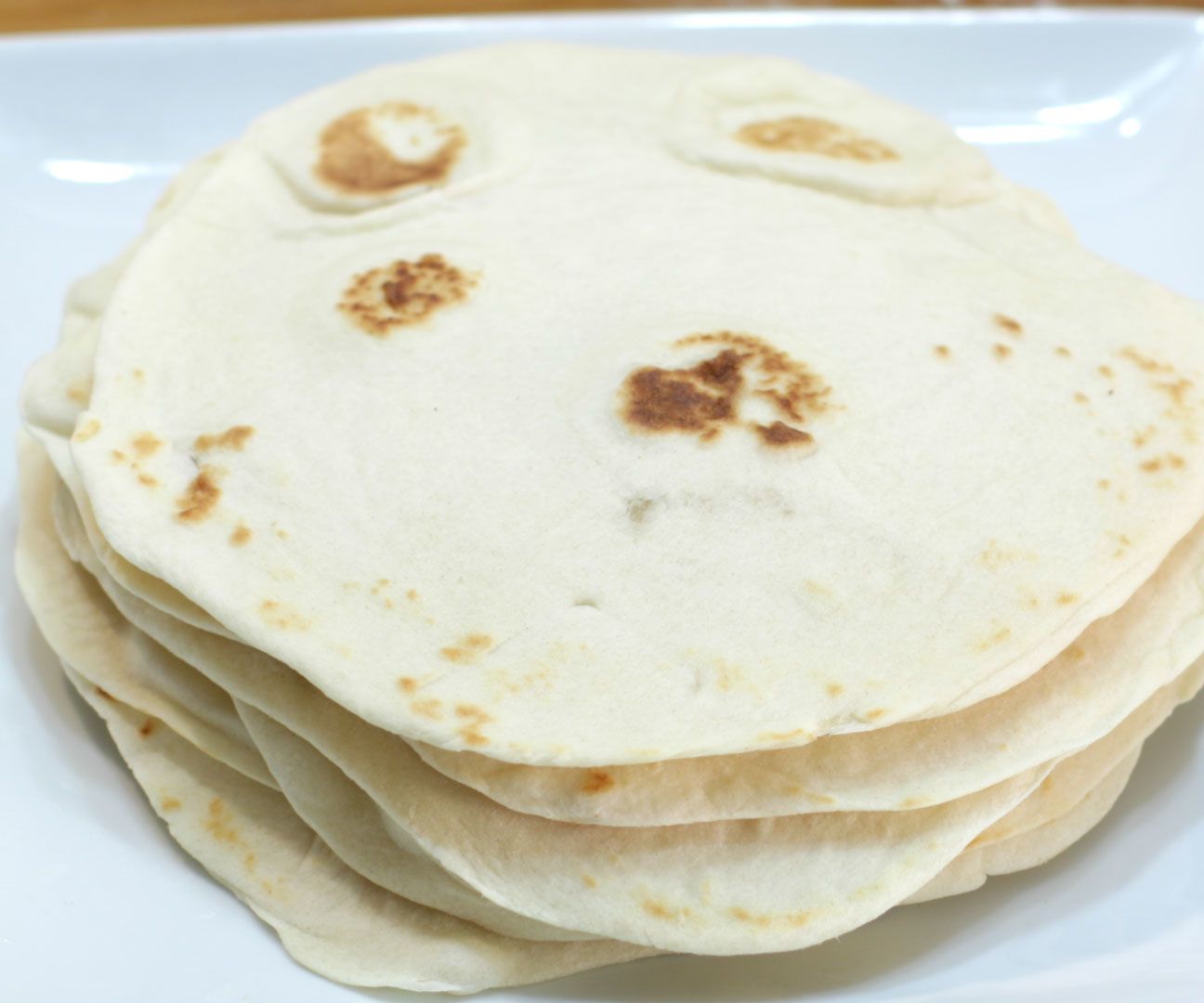 Easy Soft Flour Tortillas