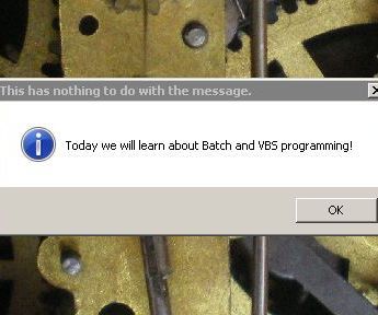 Learn VBS Programming for Pranks, Cool Stuff, Ect.