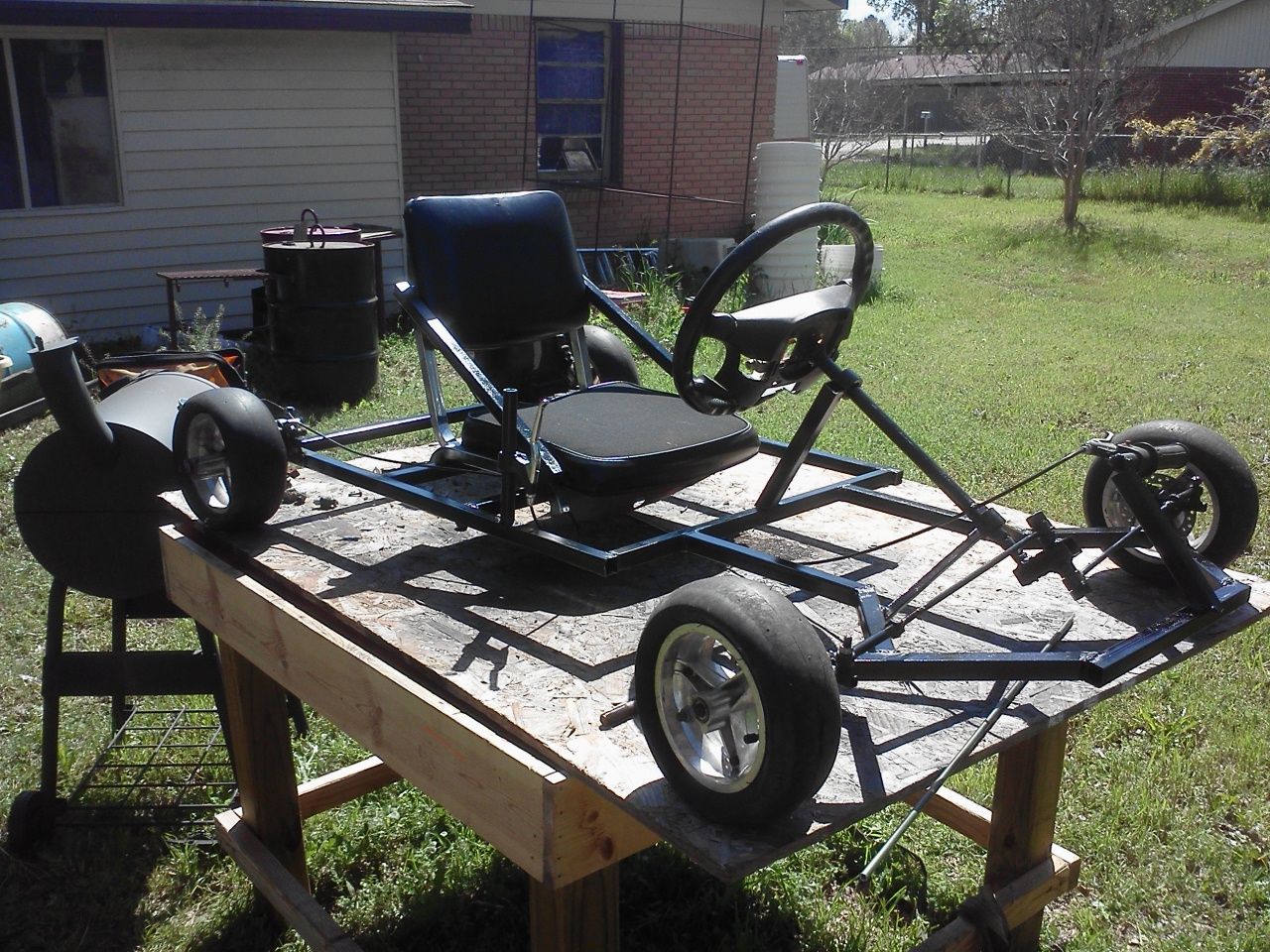Homemade go kart