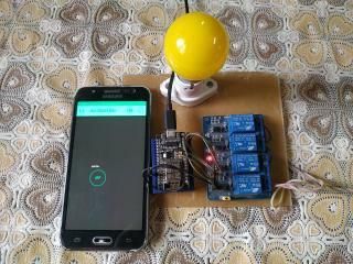 HOME AUTOMATION USING BLYNK APP AND ESP8266