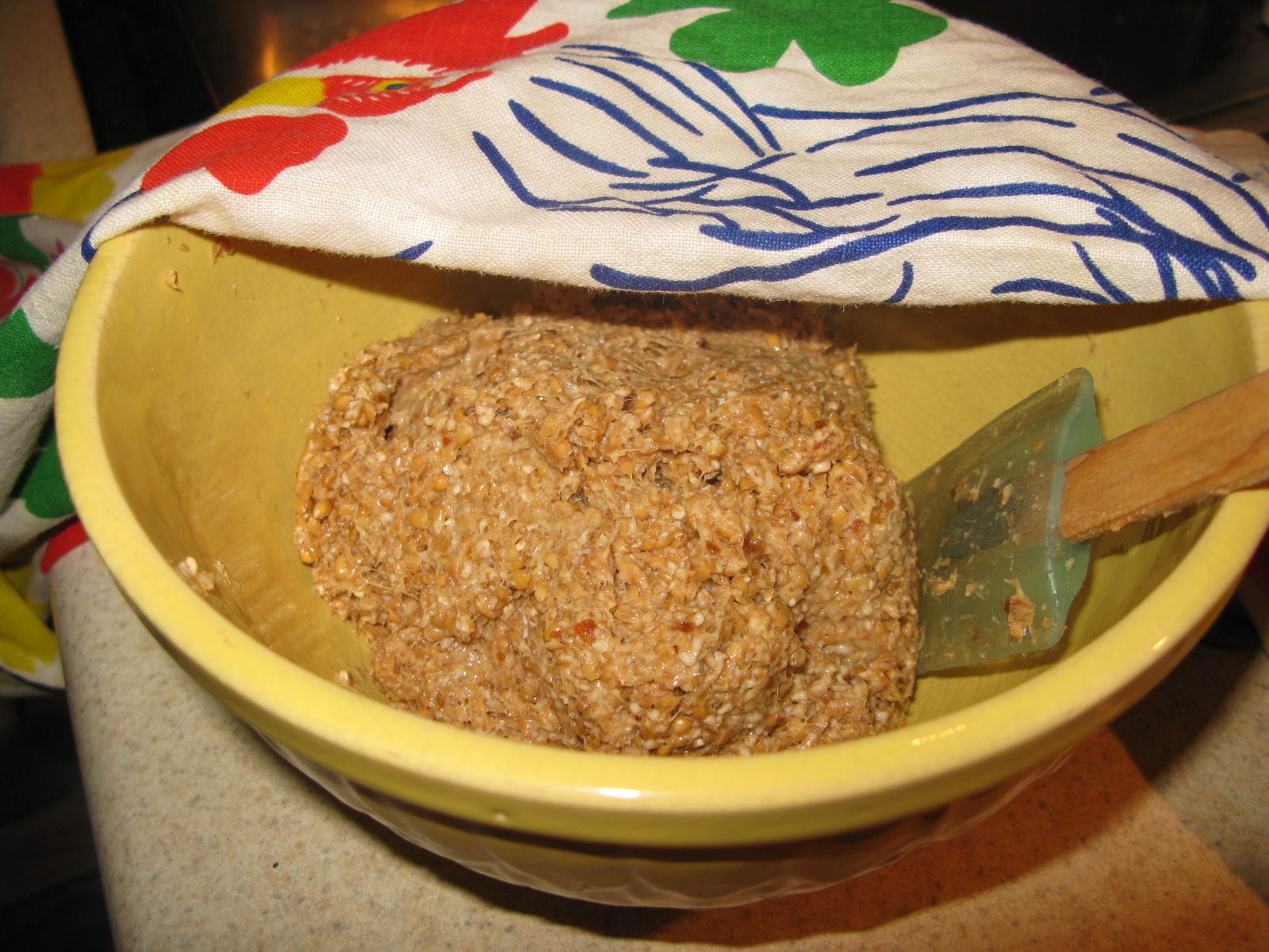 Sprouted Wheat Berry Bread = 2 Ingredients, 4 Steps 7 Steps (with
