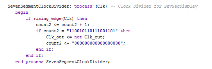 Step 7: Seven Segment Display