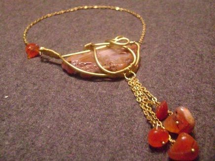 Bezeled Gemstone Pendant