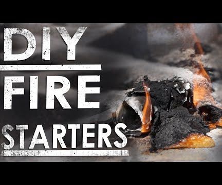 DIY Homemade Fire Starters
