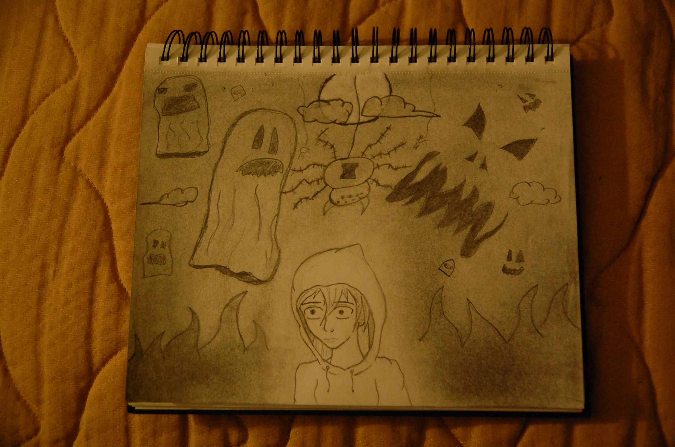 Make Your Own Halloween Drawing