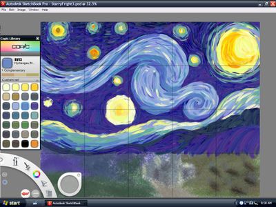 Background Brush Strokes