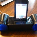 The iPwn. (homemade ipod dock)