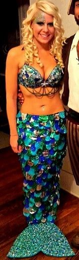 Homemade Mermaid Costume