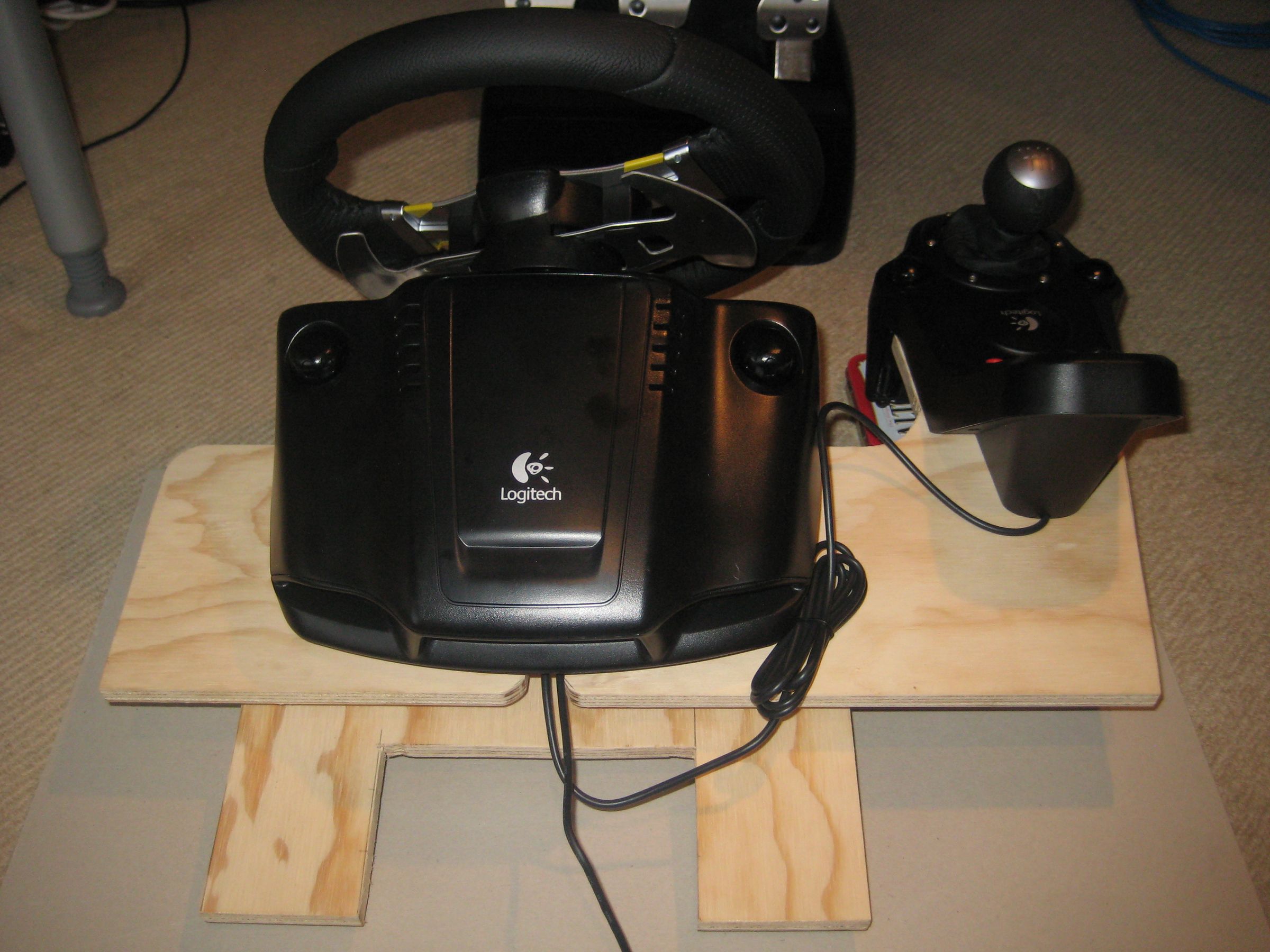 PC Steering Wheel Desk Mount 5 Steps Instructables