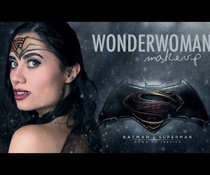 WONDER WOMAN MAKEUP (Batman Vs. Superman)