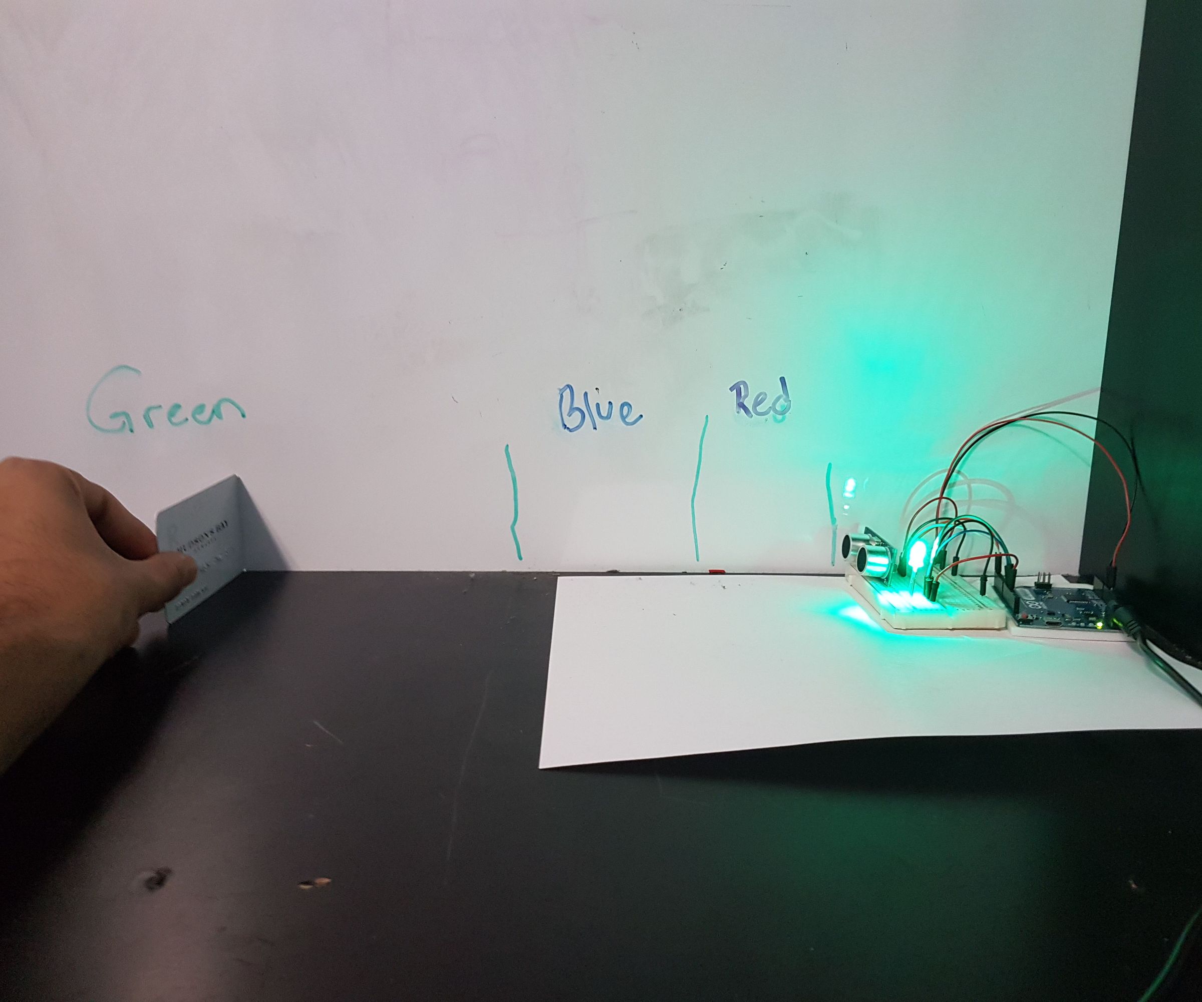 Ultrasonic Parking Sensor With Arduino