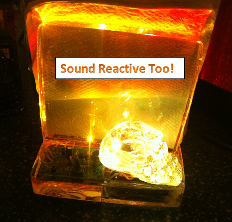 Resin LED Napkin Holder