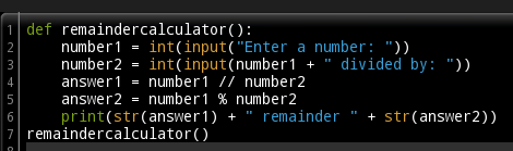 Simple Remainder Calculator in Python 3 : 10 Steps (with Pictures ...