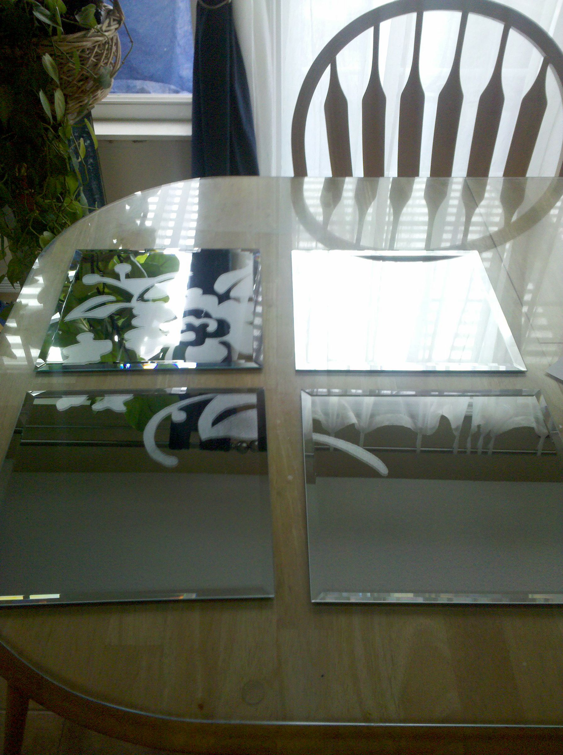 Hairspray Frosted Mirror 8 Steps Instructables
