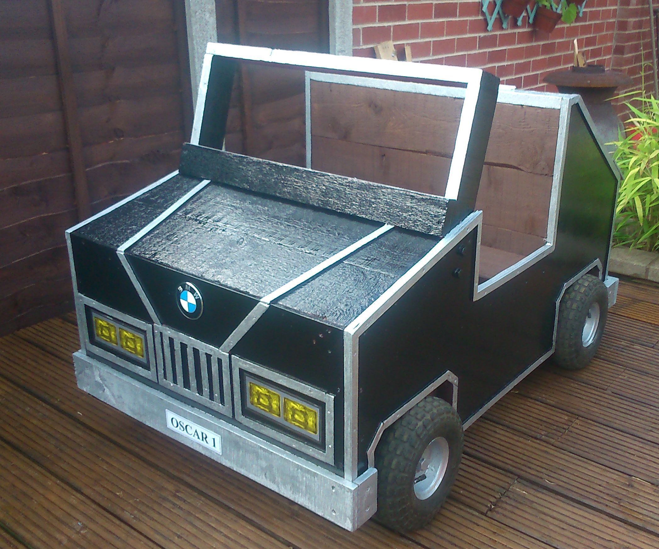 Garden Car Toy Box