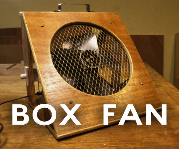 Personal Fan Using Old Exhaust Fan