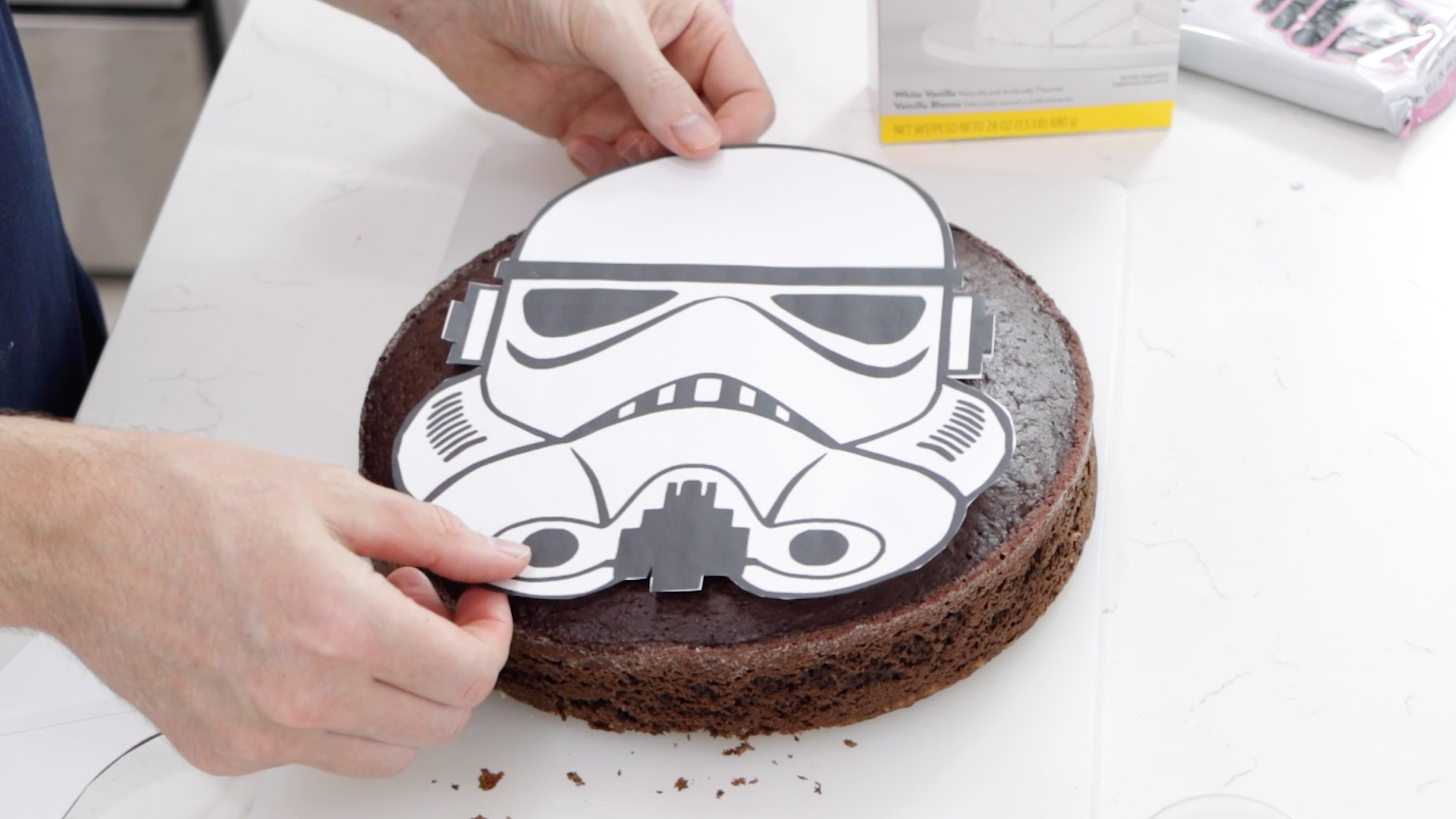 Storm trooper best sale cake
