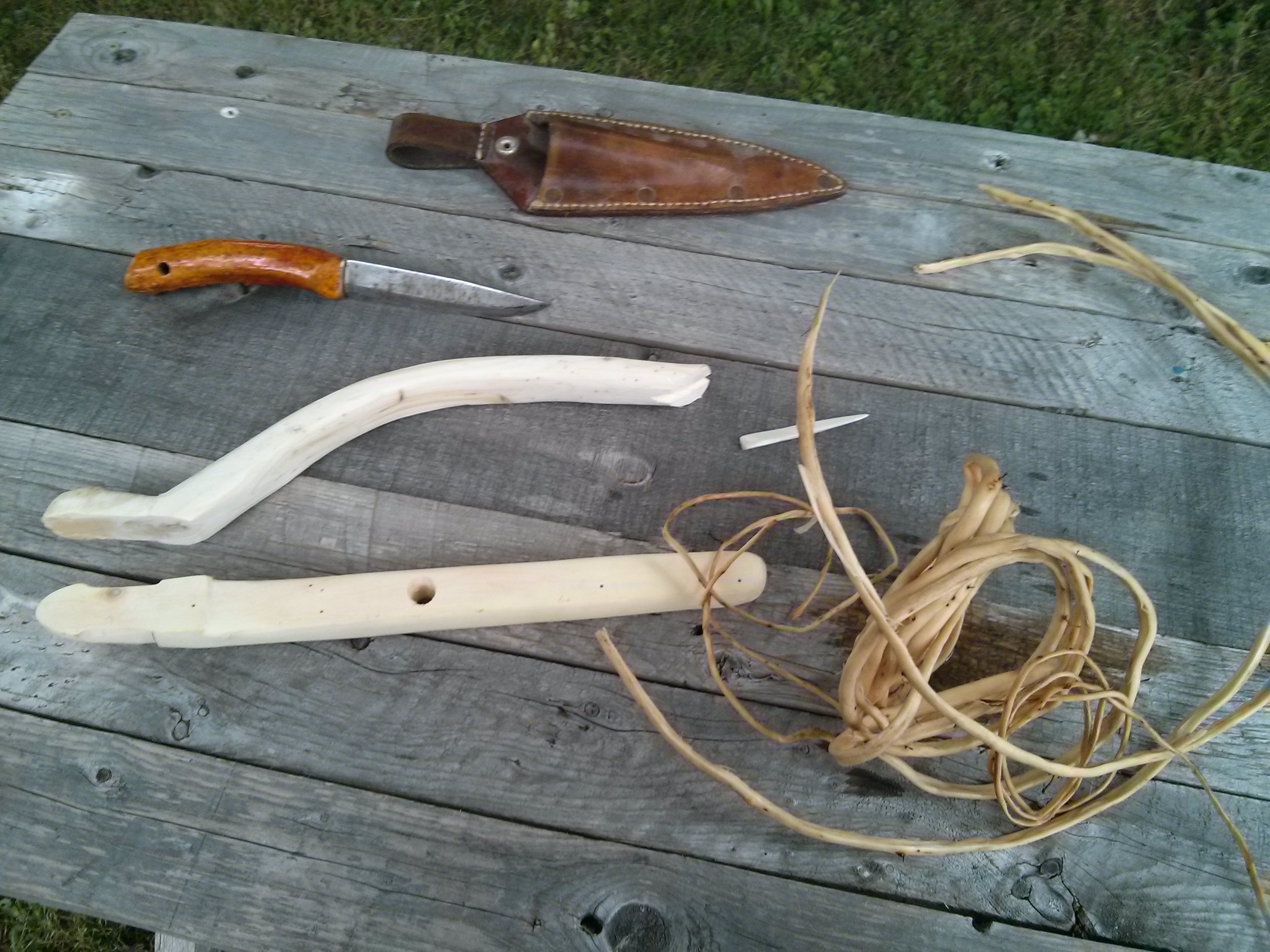 Handcarved Native American Halibut Hook : 9 Steps (with Pictures ...