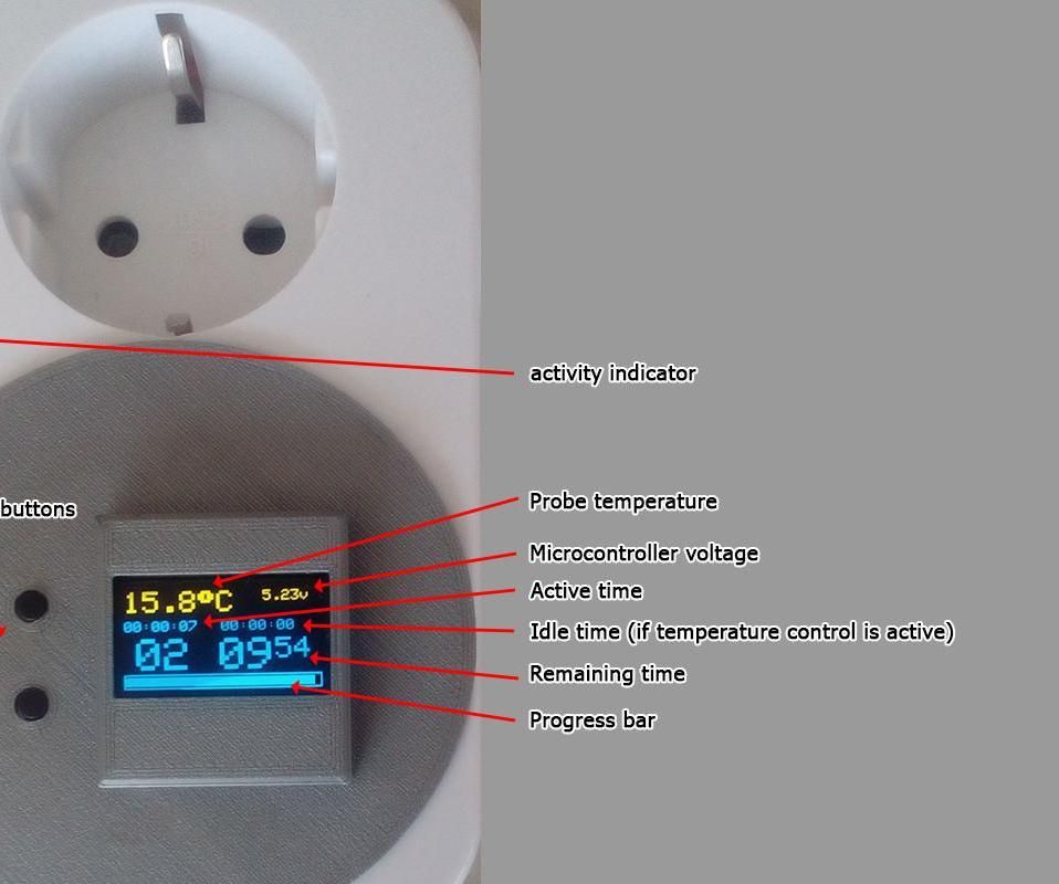 Timer With Disconnection and Output to TRIAC for 220v