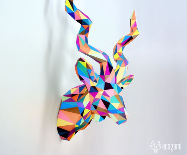 DIY Antelope - Papercraft Project