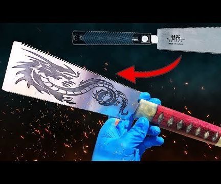 Transforming Ordinary Pull Saw Into Something Surprising 