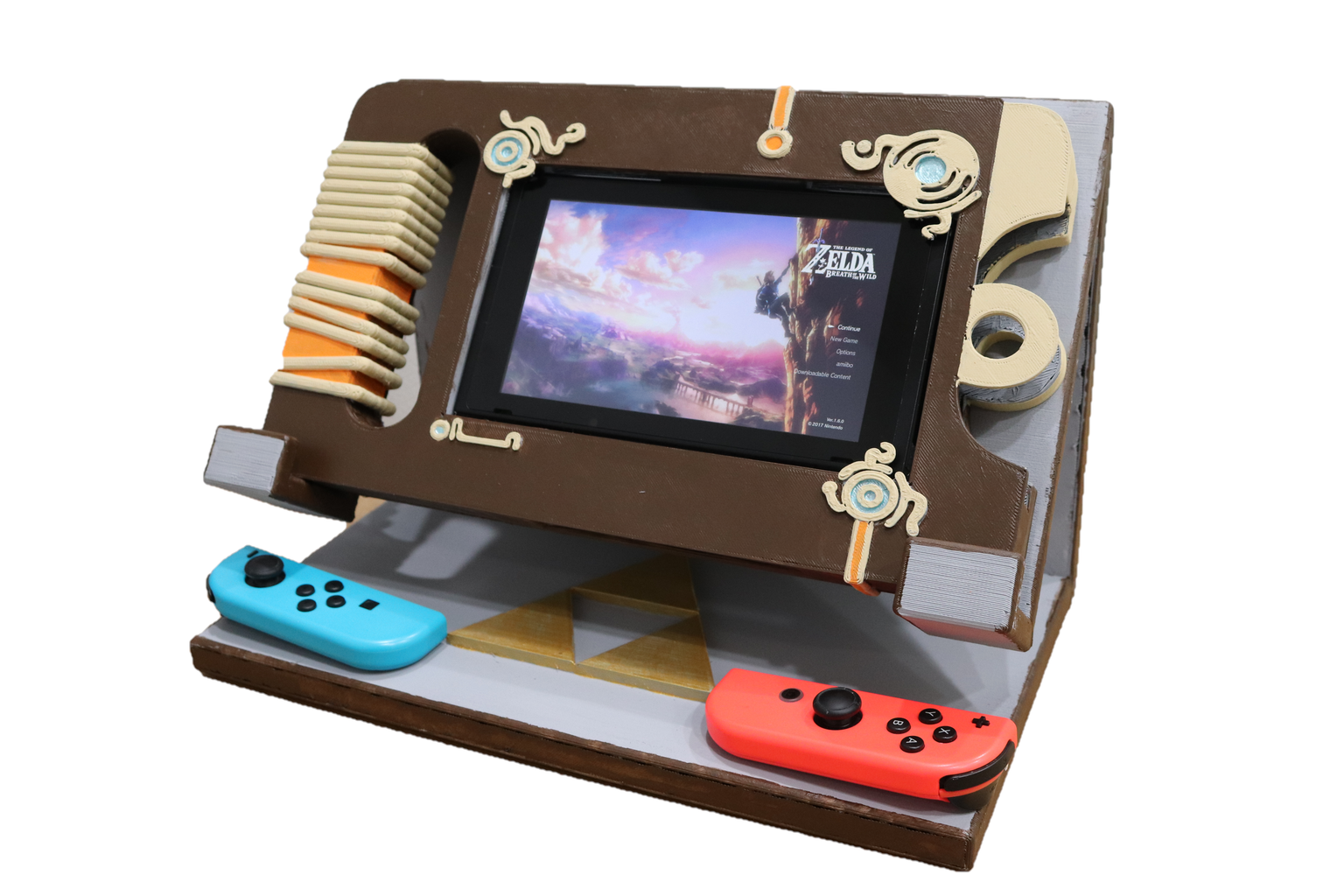 3D Printed Sheikah Slate Nintendo Switch Cover with Stand 6