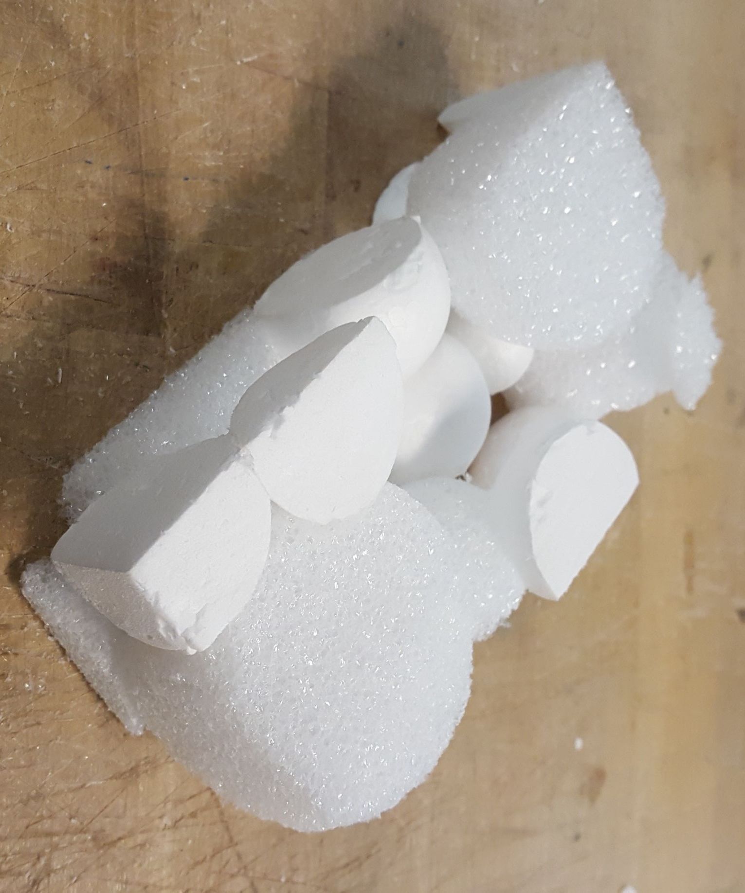 Styrofoam Sphere Prism