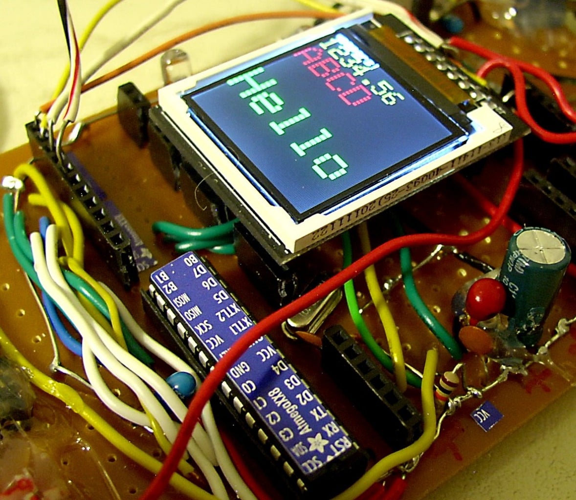 The Arduino / TFT LCD Connection