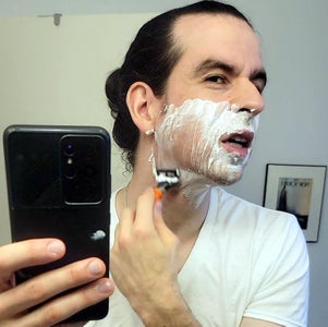 Removing Armpit, Facial and Arm Hair (If Applicable)