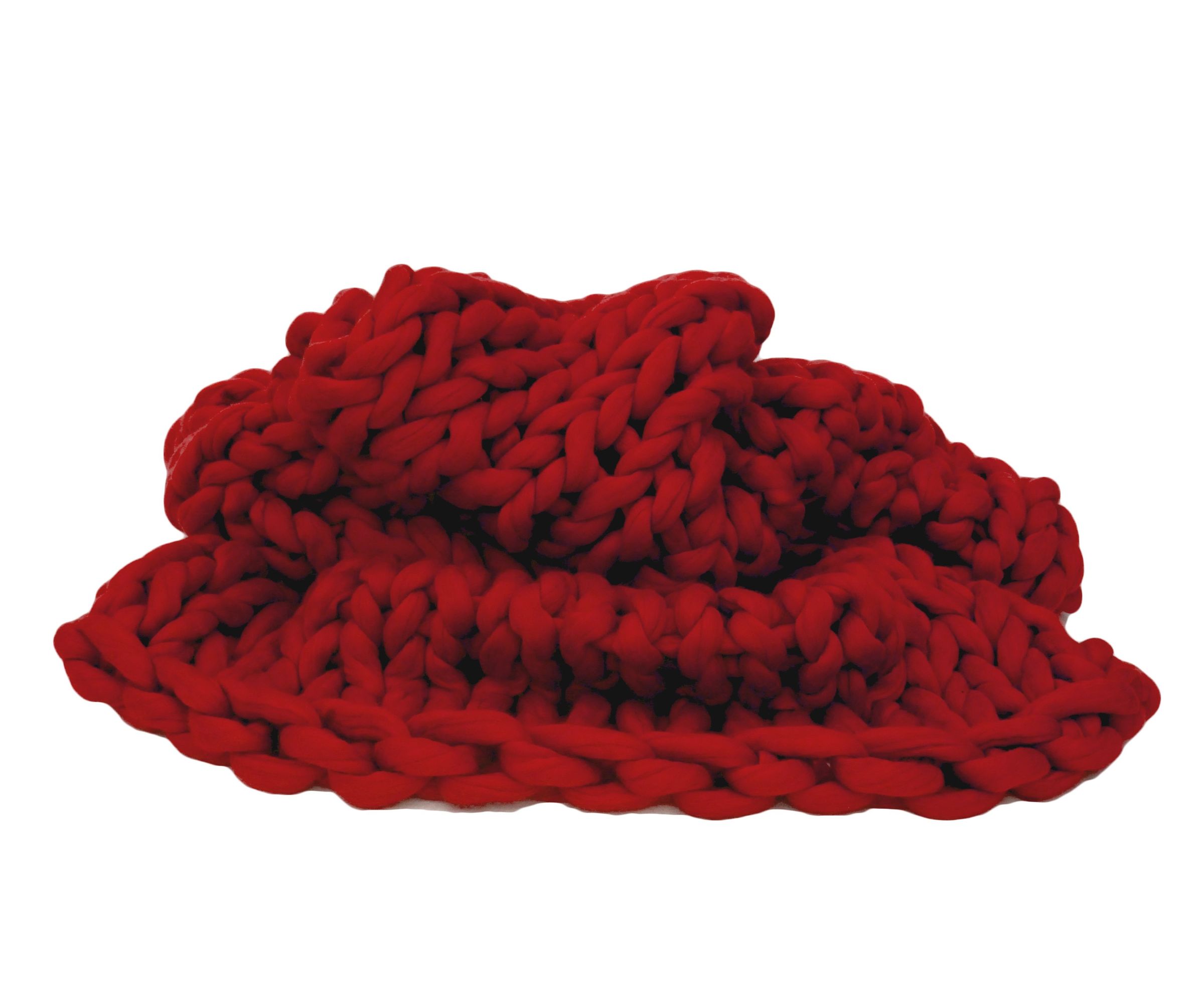 How to Arm Knit a Blanket