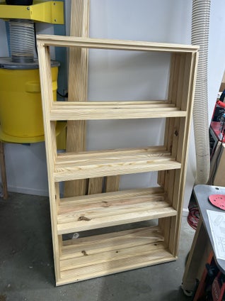 Assemble Shelf Frame