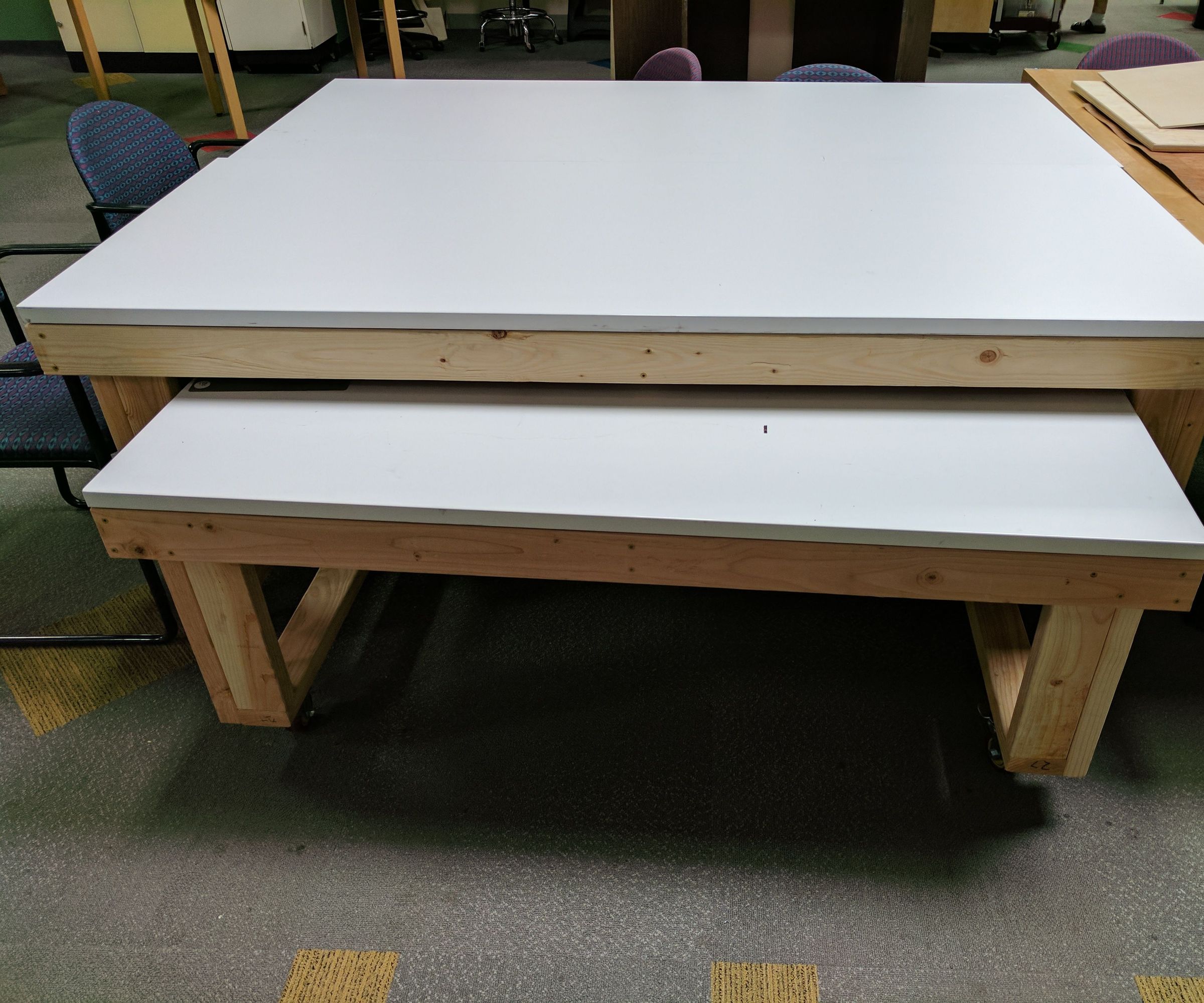 Makerspace Worktables 