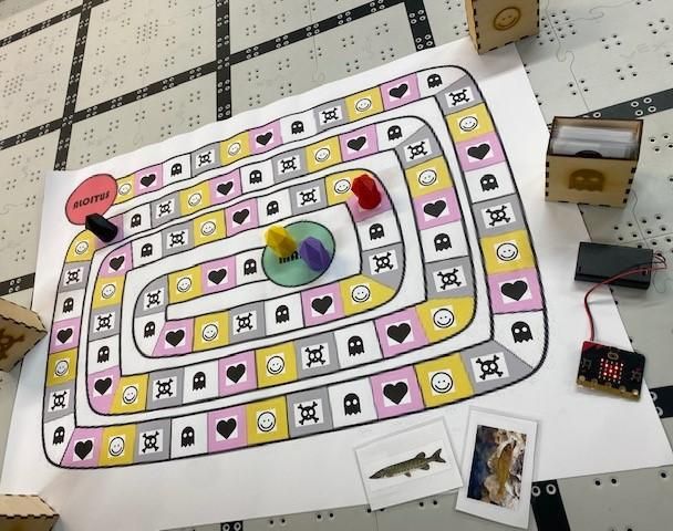 Micro:bit Oppimispeli