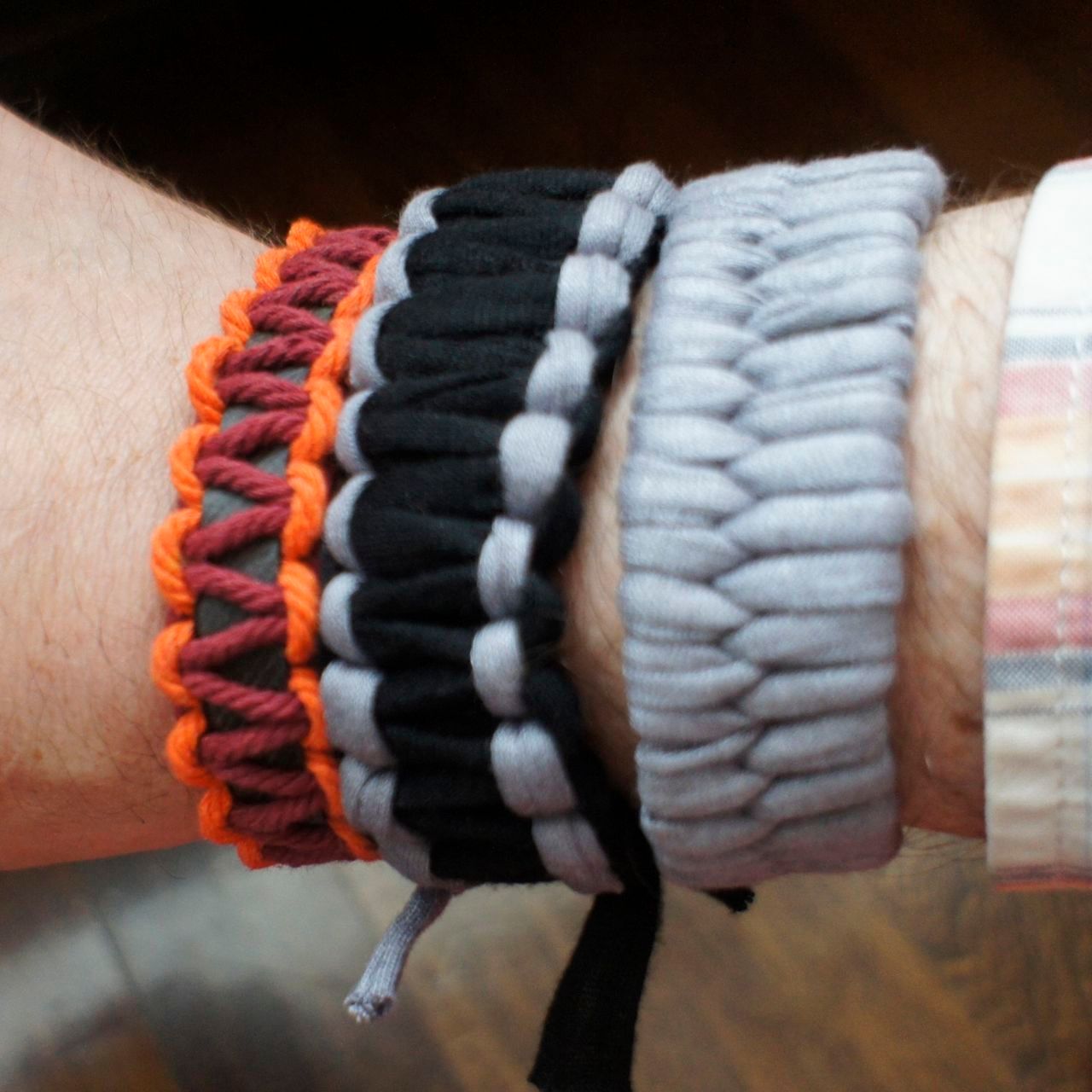 Inner Tube Rubber Bracelet Core