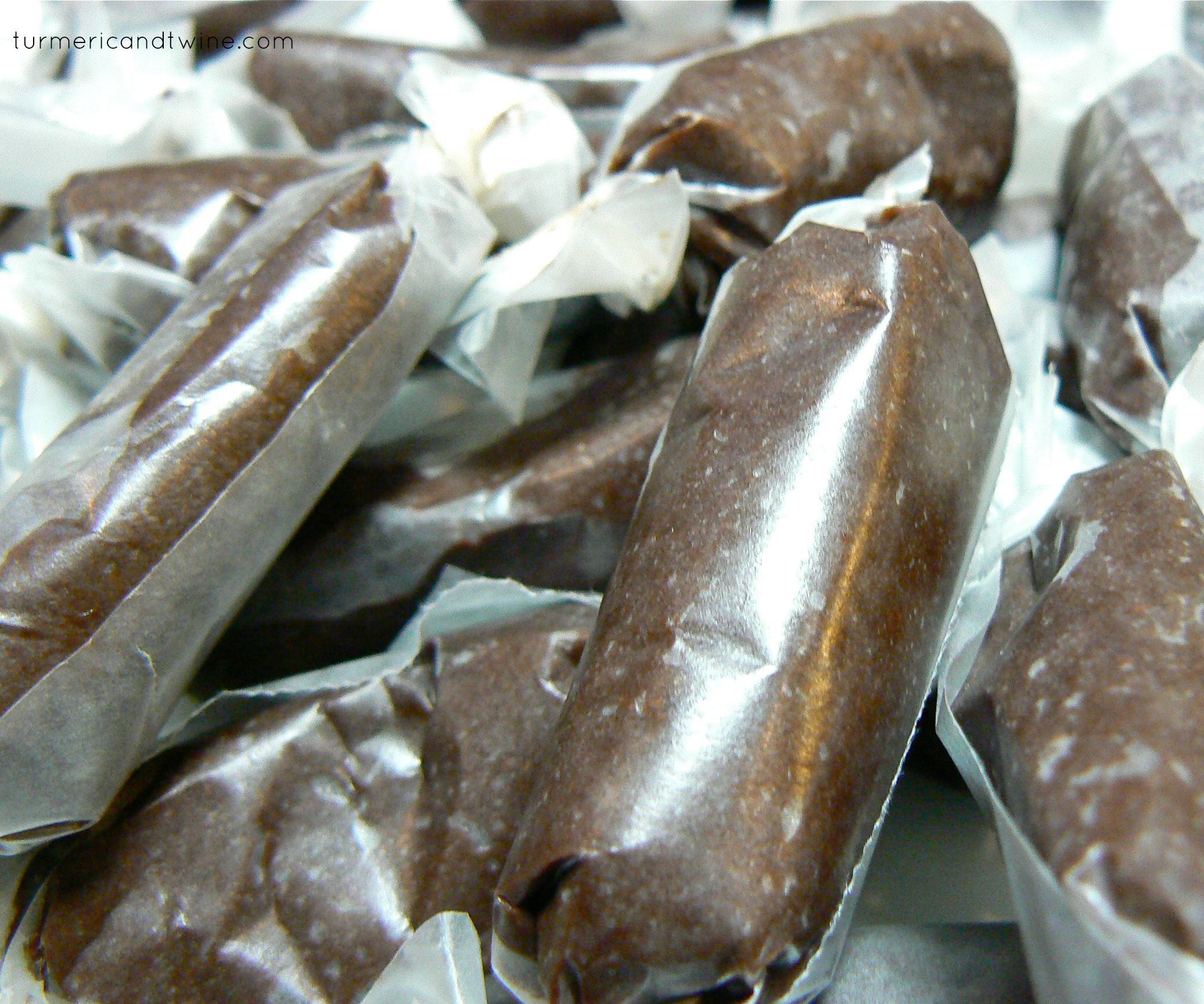DIY Spiced Rum Sea Salt Tootsie Rolls 