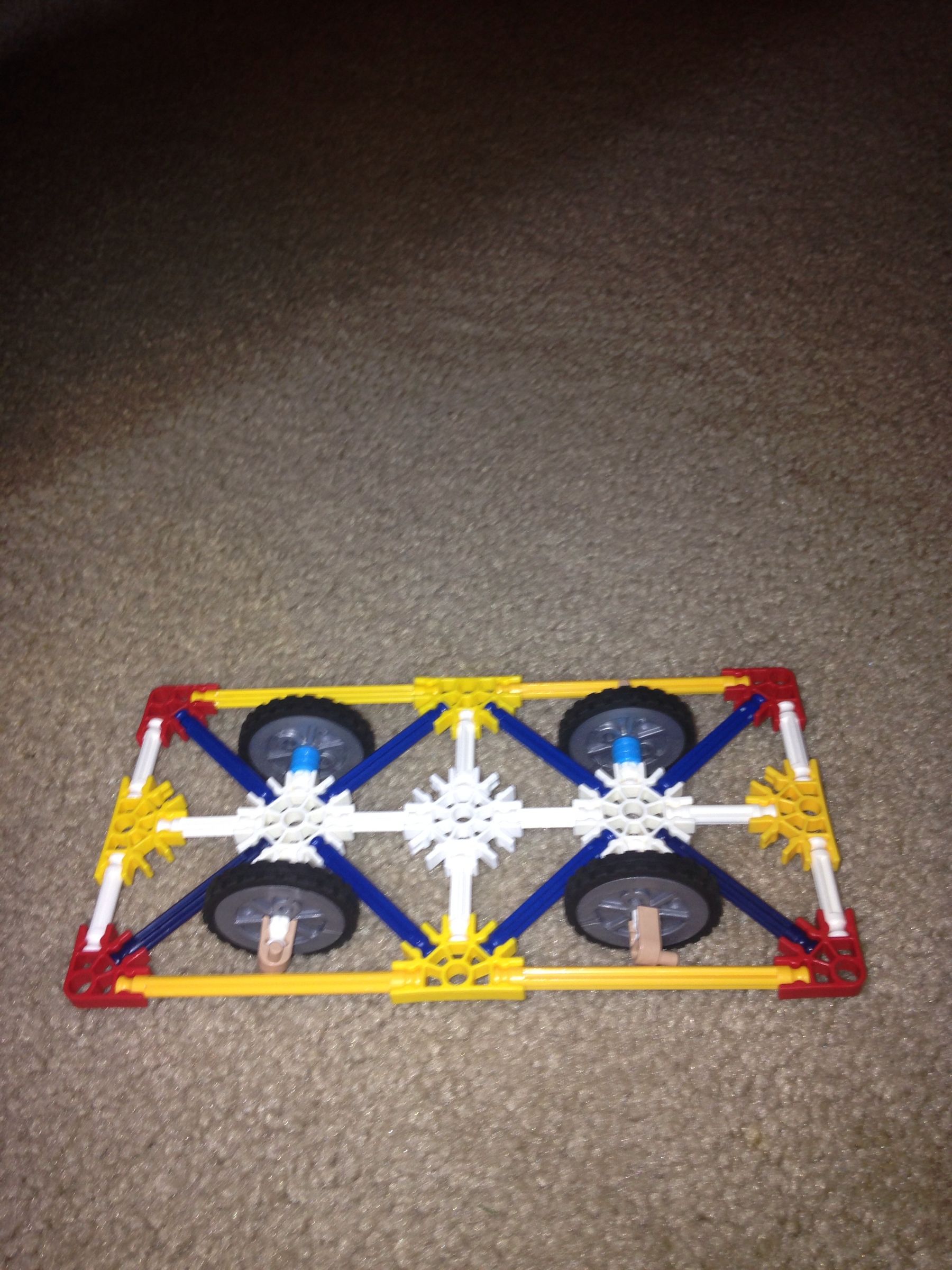 Knex Slim Demolition Car "little Lightning"