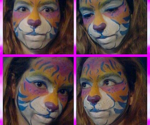 Rainbow Cat Makeup With a Prosthetic Twist