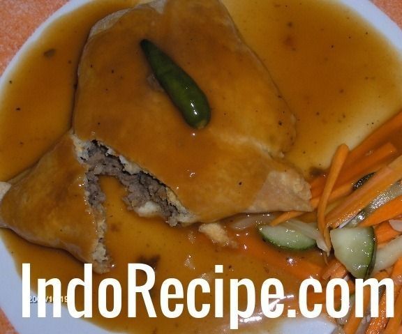 Beef Pastry With BBQ Sauce