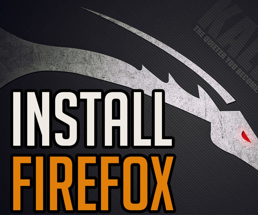 How To Install Firefox In Kali Linux 2.0