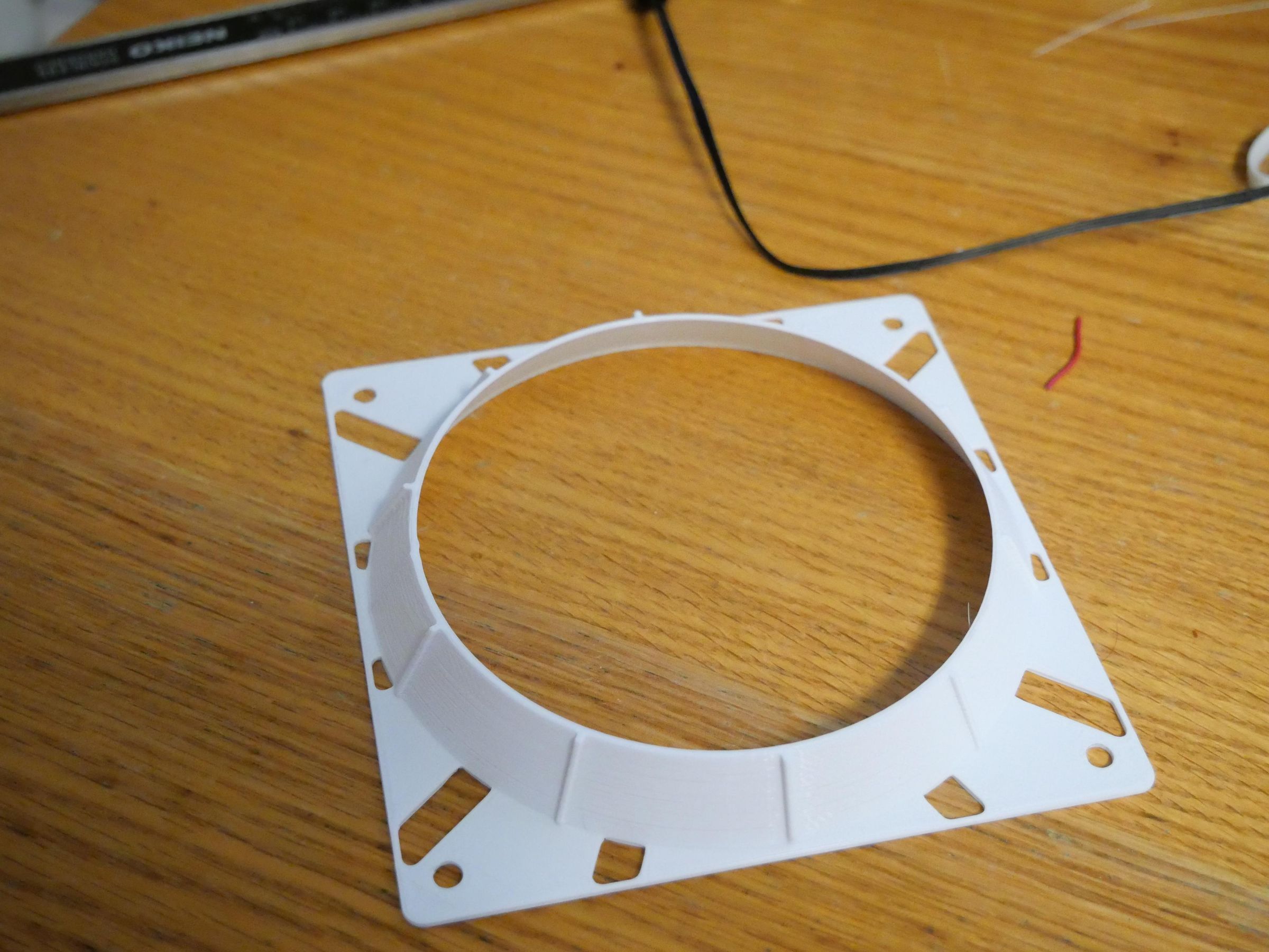 DIY RGB LED 120mm Fan (Completely 3D Printed!) : 6 Steps (with Pictures ...