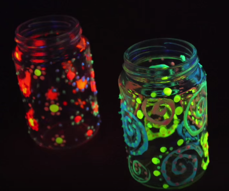 Glow in the Dark Jars