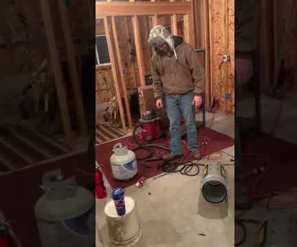 Assembling a Propane Heater