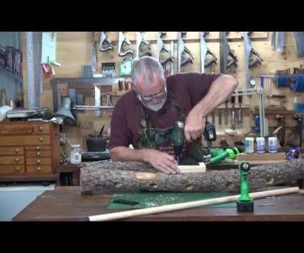 Make a Rustic Wine Rack