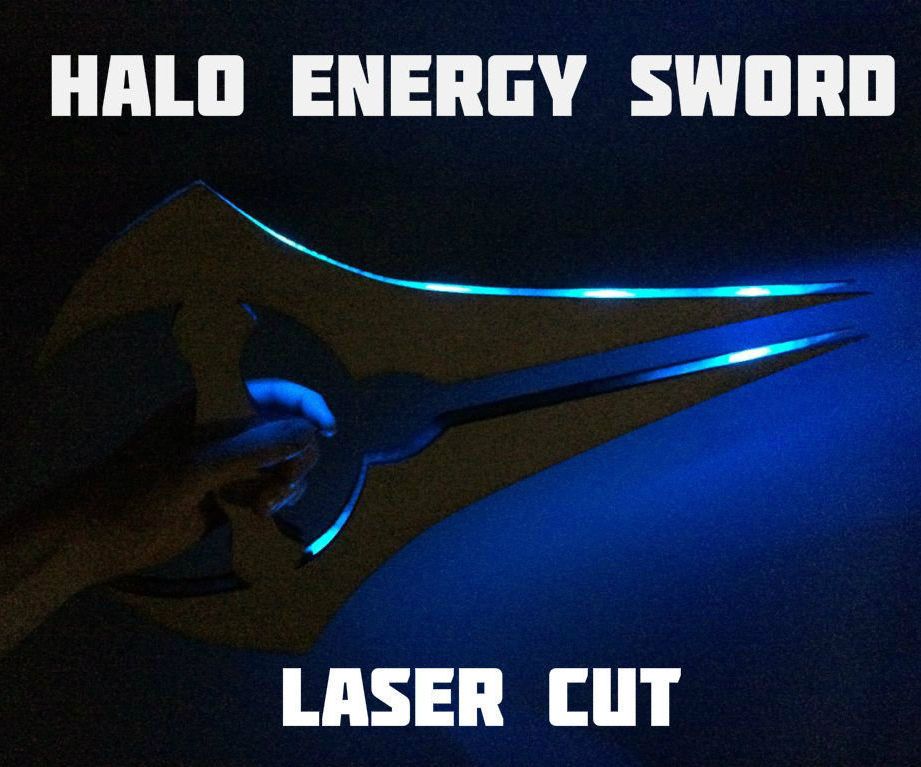 Laser Cut Energy Sword